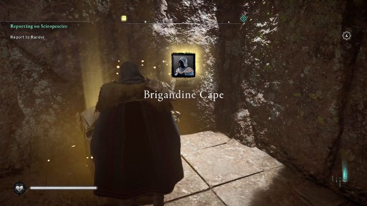 W ostatniej części jaskini, po lewej stronie, stoi skrzynia - Assassins Creed Valhalla: Wyposażenie - Sciropescire, sekrety, lokacje - Assassins Creed Valhalla - poradnik do gry