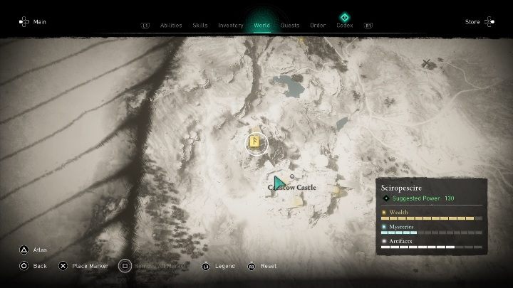 Lokalizacja księgi wiedzy: Sciropescire, południowo zachodni kraniec mapy - Assassins Creed Valhalla: Wszystkie Księgi wiedzy - walka wręcz - Assassins Creed Valhalla - poradnik do gry