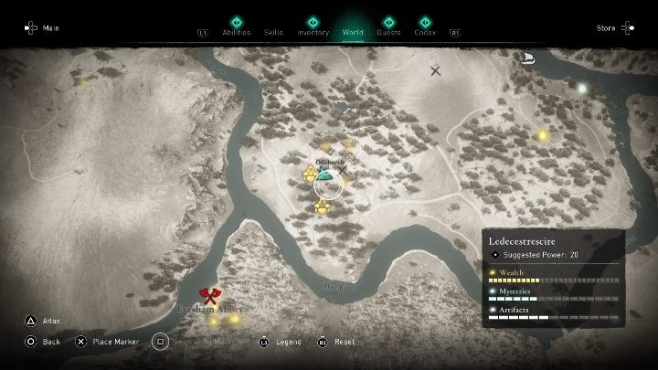 Lokalizacja księgi wiedzy: Ledecestrescire, w jaskini znajdującej się w południowej części mapy, w okolicy Offchurch - Assassins Creed Valhalla: Wszystkie Księgi wiedzy - walka dystansowa - Assassins Creed Valhalla - poradnik do gry