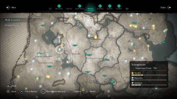 Region: Sciropescire - Assassins Creed Valhalla: Wszystkie Fragmenty sagi Rigsogur - Assassins Creed Valhalla - poradnik do gry