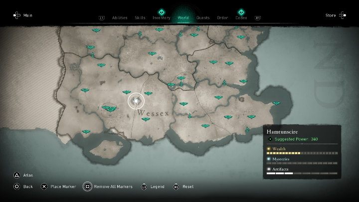 Mapę skarbu znajdziesz w Ruinach Fearnhamme - Assassins Creed Valhalla: Mapa skarbów - Hamtunscire, sekrety, lokacje - Assassins Creed Valhalla - poradnik do gry