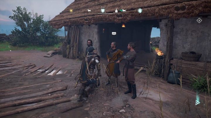 W Hamtunscire znajdziesz mężczyznę, który pragnie z tobą porozmawiać - Assassins Creed Valhalla: Pyskówka - Hamtunscire, sekrety, lokacje - Assassins Creed Valhalla - poradnik do gry