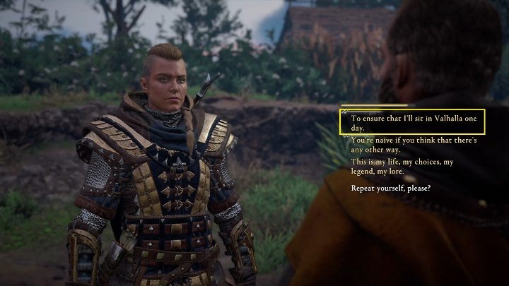 Ostatnia odpowiedz to ponownie numer 1 - Assassins Creed Valhalla: Pyskówka - Hamtunscire, sekrety, lokacje - Assassins Creed Valhalla - poradnik do gry