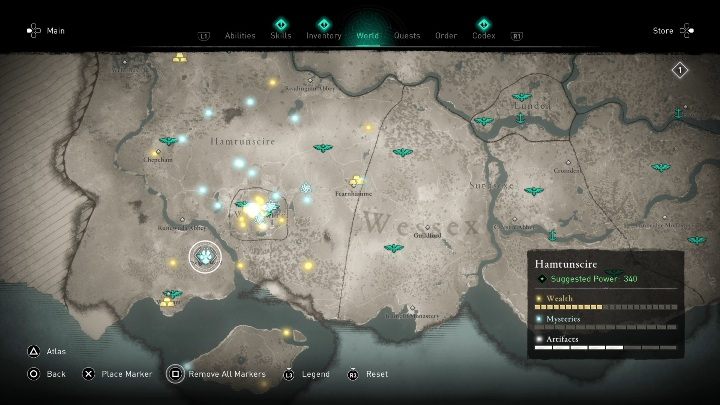 W Hamtunscire znajdziesz zwierzęta, który spokojnie żyje sobie w Wistmans Wood - Assassins Creed Valhalla: Legendarne zwierzę - Hamtunscire, sekrety, lokacje - Assassins Creed Valhalla - poradnik do gry