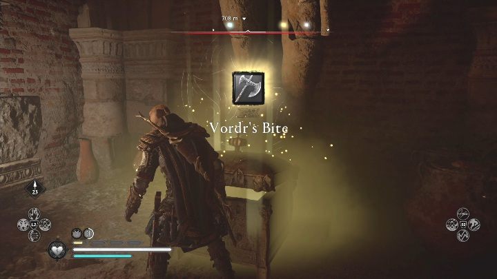 W ostatnim pomieszczeniu, po prawej stronie, czeka na Ciebie skrzynia - Assassins Creed Valhalla: Wyposażenie - Hamtunscire, sekrety, lokacje - Assassins Creed Valhalla - poradnik do gry