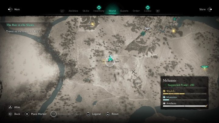 Kopiec Les Trois Pignons znajdziecie na północnej części regionu, na zachód punktu synchronizacji - AC Valhalla Oblężenie Paryża: Kopiec, Melunois - sekrety, lokacje - Assassins Creed Valhalla - poradnik do gry