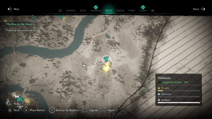 Tę skrzynie znajdziecie w obozowisku wroga, we wschodniej części regionu - AC Valhalla Oblężenie Paryża: Wyposażenie, Melunois - sekrety, lokacje - Assassins Creed Valhalla - poradnik do gry