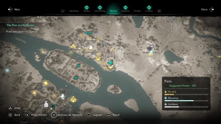 Tę skrzynie znajdziecie w La Greve, w północnej części Paryża - AC Valhalla Oblężenie Paryża: Wyposażenie, Paryż - sekrety, lokacje - Assassins Creed Valhalla - poradnik do gry