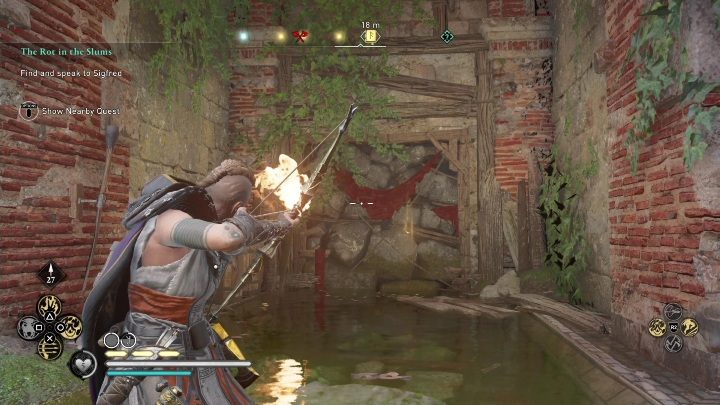 Gdy dostaniecie się do środka zobaczycie zagruzowane przejście - AC Valhalla Oblężenie Paryża: Uczone księgi (zdolności), Evresin - sekrety - Assassins Creed Valhalla - poradnik do gry