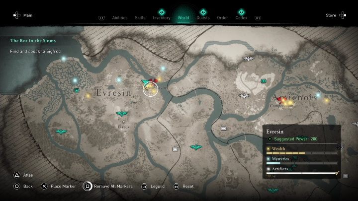 Umiejętność Oddech ghula (Goule Breath) zdobędziecie podczas rajdu - AC Valhalla Oblężenie Paryża: Uczone księgi (zdolności), Evresin - sekrety - Assassins Creed Valhalla - poradnik do gry