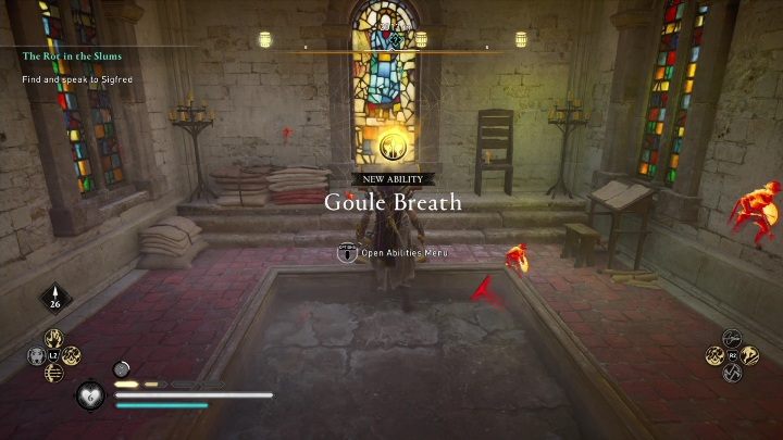 Na tę księgę traficie eksplorując kościół - AC Valhalla Oblężenie Paryża: Uczone księgi (zdolności), Evresin - sekrety - Assassins Creed Valhalla - poradnik do gry