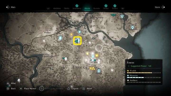 W miejscu zaznaczonym na powyższym obrazku natkniesz się na małą chatkę, z której będzie dobiegał podobny do kobiecego głos - Assassins Creed Valhalla: Matka/Mother - solucja, opis przejścia - Assassins Creed Valhalla - poradnik do gry