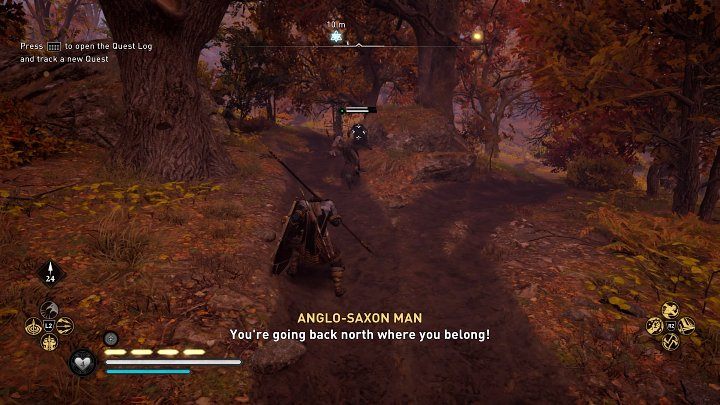 Gdy z nim pomówisz, okaże się, że była to zwykła zasadzka - Assassins Creed Valhalla: Niecny bandyta/The Ignominious Bandit - solucja - Assassins Creed Valhalla - poradnik do gry