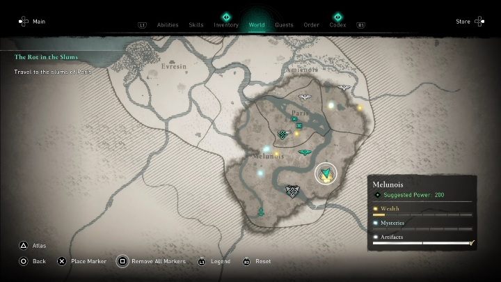 1 - AC Valhalla Oblężenie Paryża: Ulfberht Sword - solucja, Melunois - Assassins Creed Valhalla - poradnik do gry