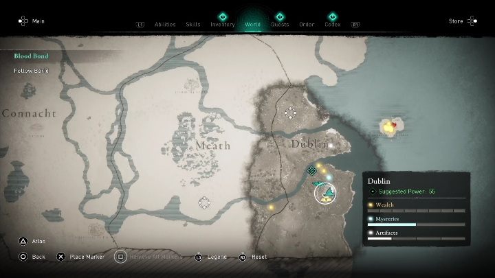 1 - AC Valhalla Gniew Druidów: Fragment Cyklu Irlandzkiego - Dublin, sekrety - Assassins Creed Valhalla - poradnik do gry