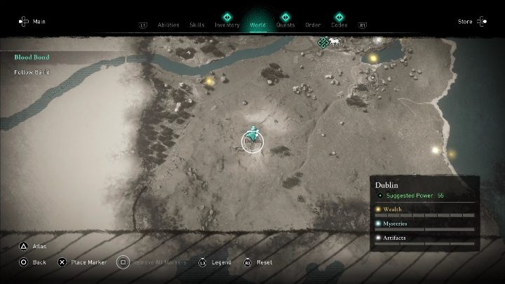 Kopiec znajdziecie na północ od Dublina - AC Valhalla Gniew Druidów: Kopiec - Dublin, sekrety, lokacje - Assassins Creed Valhalla - poradnik do gry