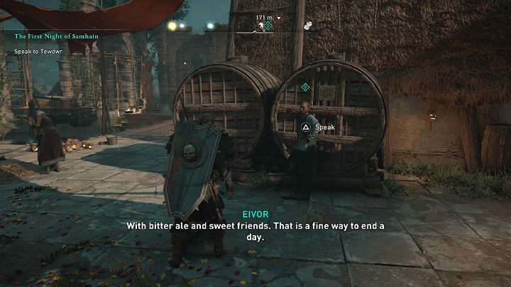 Udaj się na spotkanie z Tewdwrem - Assassins Creed Valhalla: Pierwsza noc Samhain - solucja, opis przejścia - Assassins Creed Valhalla - poradnik do gry