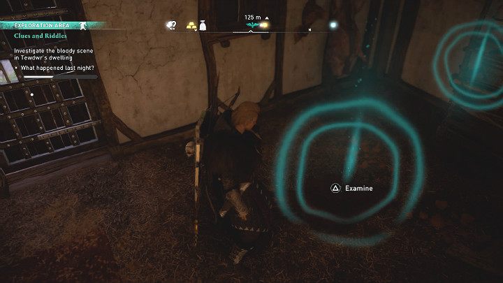 Trzecią wskazówką są ślady krwi - Assassins Creed Valhalla: Zagadki i wskazówki/Clues and Riddles - solucja - Assassins Creed Valhalla - poradnik do gry