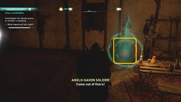 Ostatnią wskazówkę znajdziesz w środkowym dzbanie - Assassins Creed Valhalla: Zagadki i wskazówki/Clues and Riddles - solucja - Assassins Creed Valhalla - poradnik do gry