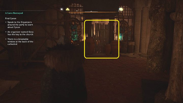 Bez względu na to z której opcji skorzystasz, wejdź do kościoła, by rozmówić się z Cynonem - Assassins Creed Valhalla: Zdradzona miłość/A Love Betrayed - solucja - Assassins Creed Valhalla - poradnik do gry