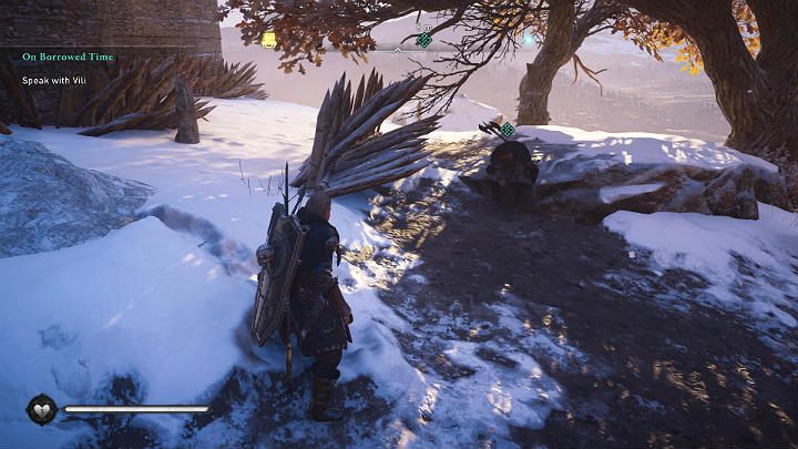Porozmawiaj z Vilim, a następnie wsiądź na konia i jedź z nim w stronę Stoneburgh - Assassins Creed Valhalla: Ostatnie chwile beztroski/On Borrowed Time - solucja - Assassins Creed Valhalla - poradnik do gry