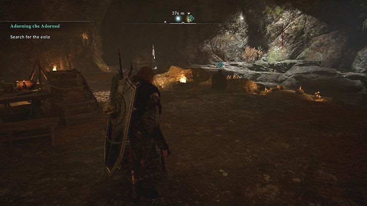 Mężczyznę, którego zwą Hermit znajdziesz na samym końcu podziemnego kompleksu - Assassins Creed Valhalla: Ostatnie szlify/Adorning the Adorned - solucja - Assassins Creed Valhalla - poradnik do gry