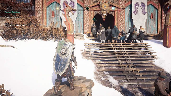 Wróć do długiego domu w Henthorpe, by pomówić z Trygvem - Assassins Creed Valhalla: Pijani łupieżcy/Rowdy Raiders - solucja - Assassins Creed Valhalla - poradnik do gry