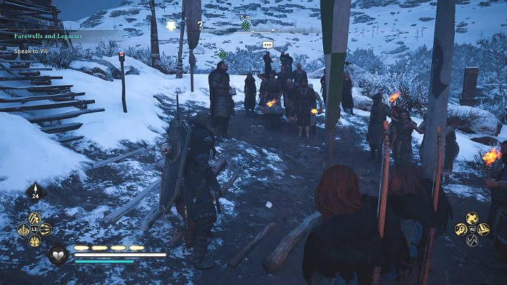 Udaj się na pogrzeb Hemminga, by pomówić z jego synem, Vilim - Assassins Creed Valhalla: Pożegnania i scheda - solucja, opis przejścia - Assassins Creed Valhalla - poradnik do gry