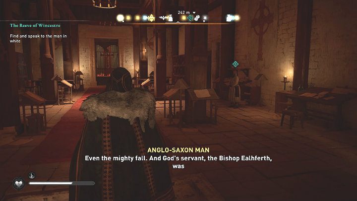 Udaj się do Wincestre, by porozmawiać z tajemniczym informatorem, którego znajdziesz w głównej katedrze - Assassins Creed Valhalla: Szeryf z Wincestre/The Reeve of Wincestre - solucja - Assassins Creed Valhalla - poradnik do gry