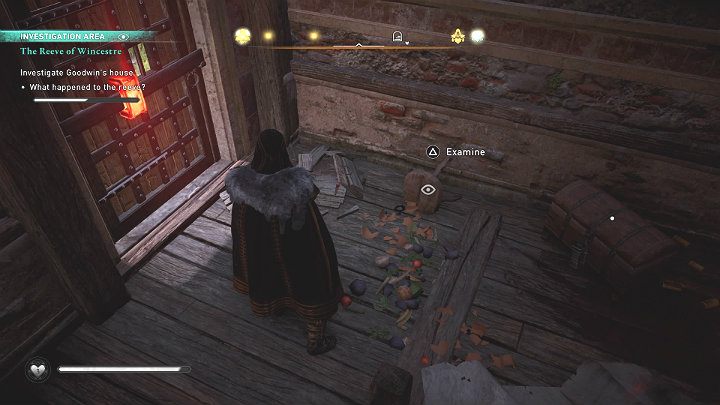 Drugą wskazówkę znajdziesz na piętrze budynku - Assassins Creed Valhalla: Szeryf z Wincestre/The Reeve of Wincestre - solucja - Assassins Creed Valhalla - poradnik do gry