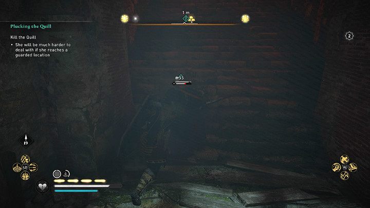 W pomieszczeniu zaroi się od elitarnych jednostek, które od razu rzucą się do ataku - Assassins Creed Valhalla: Wyrywanie Pióra/Plucking the Quill - solucja - Assassins Creed Valhalla - poradnik do gry