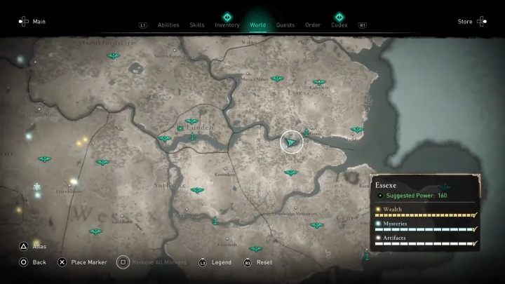 1 - Assassins Creed Valhalla: Mapa skarbów - Essexe, sekrety, lokacje - Assassins Creed Valhalla - poradnik do gry