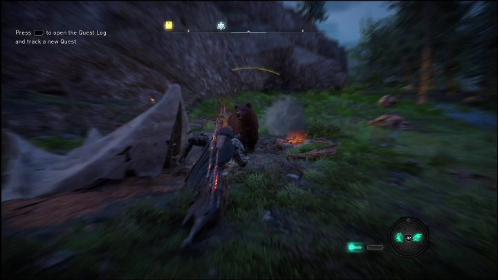 Misja rozpocznie się od walki z niedźwiedziem - AC Valhalla Świt Ragnaroku: Wydarzenia w świecie gry (Gullnamar) - lista wszystkich - Assassins Creed Valhalla - poradnik do gry