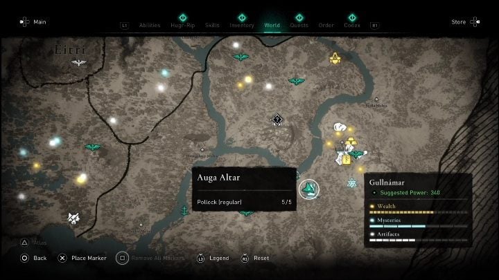 3 - AC Valhalla Świt Ragnaroku: Krasnoludzki ołtarz (Gullnamar) - lista wszystkich - Assassins Creed Valhalla - poradnik do gry