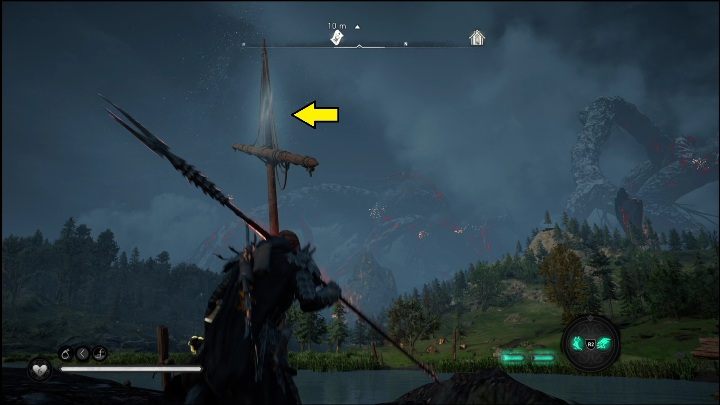 Ten schemat leży na niewielkim maszcie zniszczonej łodzi - AC Valhalla Świt Ragnaroku: Schemat ozdobny (Gullnamar) - lista wszystkich - Assassins Creed Valhalla - poradnik do gry