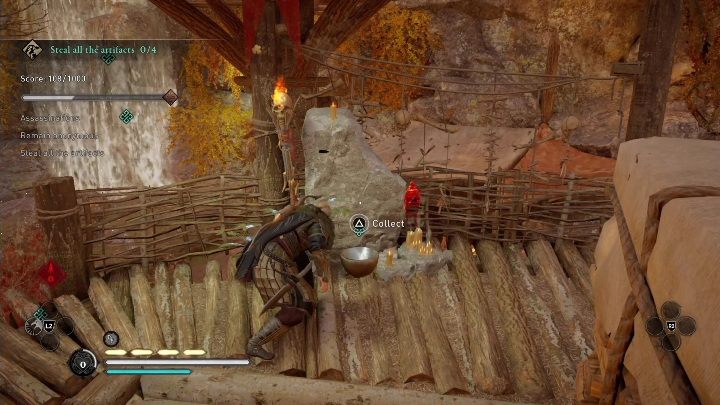 Próba zakończy się, gdy zdobędziecie wszystkie artefakty - nawet jeśli nie ukończycie pozostałych zadań dostępnych na tej mapie - AC Valhalla: Próba kruka - Stacja Wenlocan, solucja - Assassins Creed Valhalla - poradnik do gry