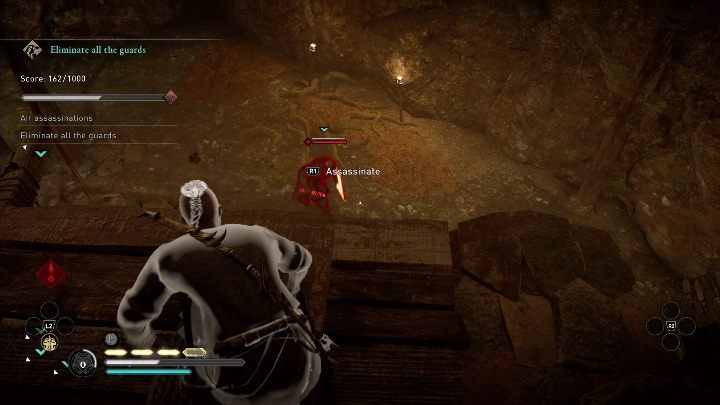 Próba zakończy się, gdy zabijecie wszystkich przeciwników - nawet jeśli nie ukończycie pozostałych zadań dostępnych na tej mapie - AC Valhalla: Próba kruka - Kryjówka w Kopalni Odyna, solucja - Assassins Creed Valhalla - poradnik do gry