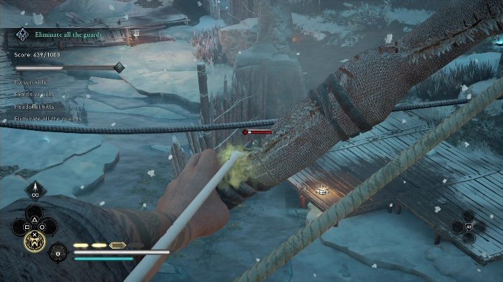 Jedyną zdolnością, którą możecie użyć podczas tej próby jest Pułapka z trującym pyłem (Poisonous Power Trap) - AC Valhalla: Próba wilka - Warownia Templebrough, solucja - Assassins Creed Valhalla - poradnik do gry