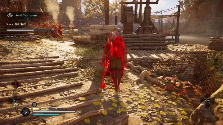 Próba zakończy się, gdy wykradniecie skarb - nawet jeśli nie ukończycie pozostałych zadań dostępnych na tej mapie - AC Valhalla: Próba kruka - Warownia Templebrough, solucja - Assassins Creed Valhalla - poradnik do gry