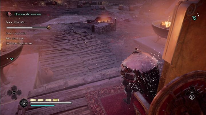 Jedyną zdolnością, którą możecie użyć podczas tej próby jest Cios w biegu (Rush & Bash) - AC Valhalla: Próba niedźwiedzia - Stanica Calleva, solucja - Assassins Creed Valhalla - poradnik do gry