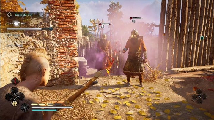 Jedyną zdolnością, którą możecie użyć podczas tej próby jest Usypiający cierń (Thorn of Slumber) - AC Valhalla: Próba kruka - Stanica Calleva, solucja - Assassins Creed Valhalla - poradnik do gry