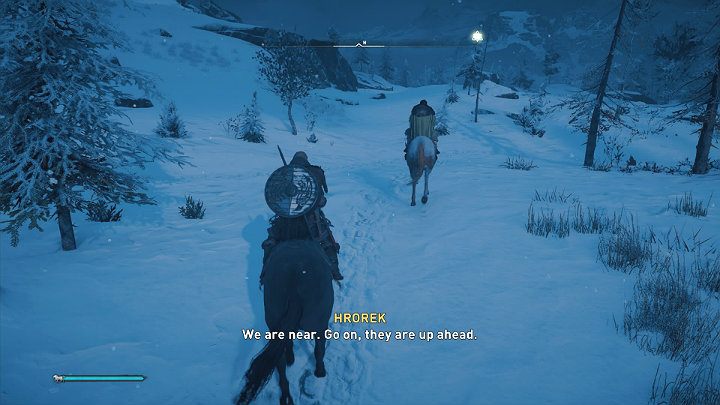 Wskocz na konia i jedź za Hrorkiem - Assassins Creed Valhalla: Pod przymusem/A Desperate Bounty - solucja - Assassins Creed Valhalla - poradnik do gry