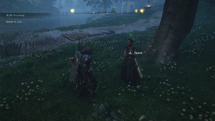 Gdy wypłyniesz na powierzchnię porozmawiaj z Lokim - Assassins Creed Valhalla: Obiecująca wyprawa/Well-Traveled - solucja - Assassins Creed Valhalla - poradnik do gry