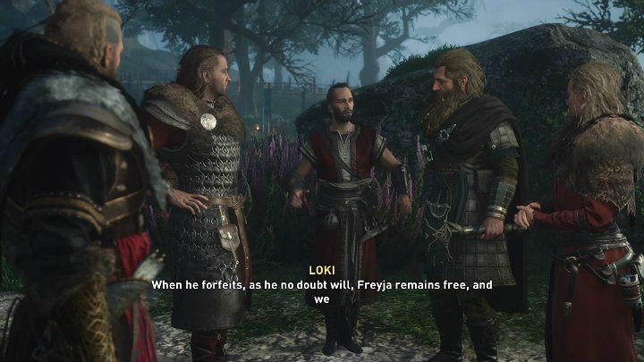 Havi poinformuję zebranych o tym, że Konstruktor dotrzymał słowa i zademonstrował mu możliwości bariery ochronnej - Assassins Creed Valhalla: Przyjęcie do rodziny/Extended Family - solucja - Assassins Creed Valhalla - poradnik do gry