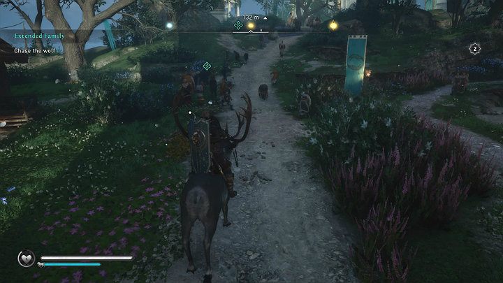 W trakcie, gdy bogowie naradzali się co uczynią z Konstruktorem, wilk zdołał rozerwać klatkę i rzucił się do ucieczki - Assassins Creed Valhalla: Przyjęcie do rodziny/Extended Family - solucja - Assassins Creed Valhalla - poradnik do gry