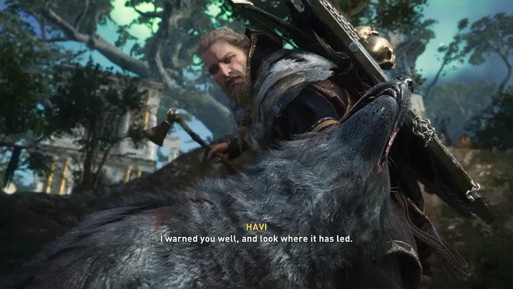 Po skończonej walce spróbuj dobić wilka - Assassins Creed Valhalla: Przyjęcie do rodziny/Extended Family - solucja - Assassins Creed Valhalla - poradnik do gry
