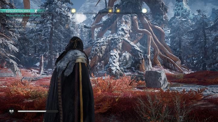 Udaj się do Serca Lasu (Hearth of the Wood), miejsca wskazanego na mapie świata - Assassins Creed Valhalla: Pani Żelaznego Lasu - solucja, opis przejścia - Assassins Creed Valhalla - poradnik do gry