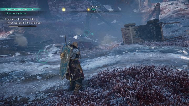Udaj się do miejsca wskazanego na mapie świata, w pobliże drzewa Jormungandra - Assassins Creed Valhalla: Zaginiony kocioł/The Lost Cauldron - solucja - Assassins Creed Valhalla - poradnik do gry