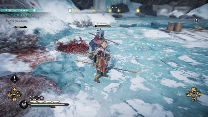 Udaj się do miejsca wskazanego na mapie świata - Assassins Creed Valhalla: Dar z przeszłości/A Gift from the Past - solucja - Assassins Creed Valhalla - poradnik do gry