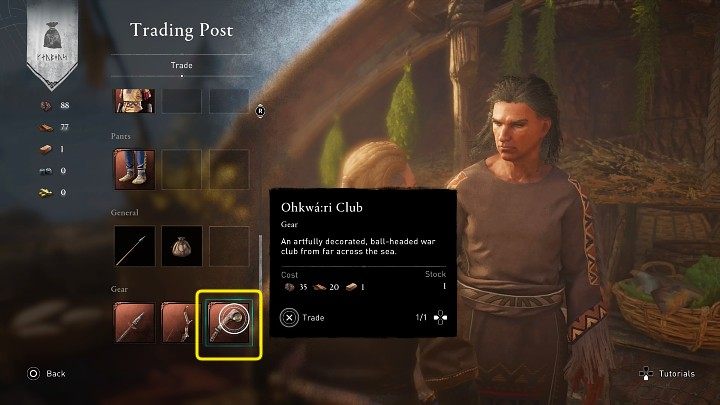 Pierwsze surowce dostaniesz od Olava, jednak będziesz potrzebować ich znacznie więcej, by dobrze się uzbroić - Assassins Creed Valhalla: Łowca bestii/Hunter of Beasts - solucja - Assassins Creed Valhalla - poradnik do gry